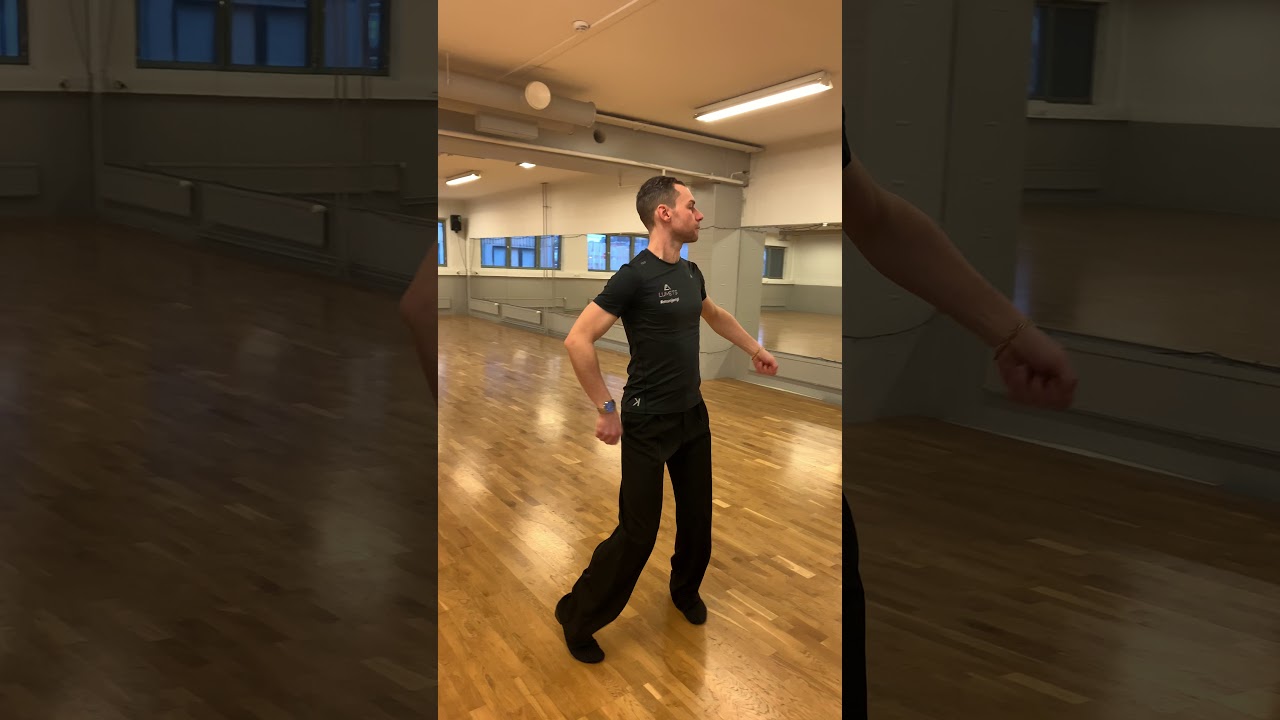 Alkeiskurssi. Jive. Miesten askeleet