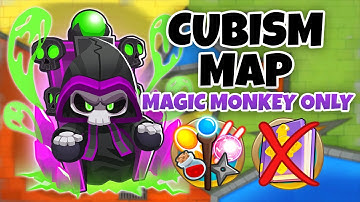 Cubism MAGIC MONKEYS ONLY Guide | No Monkey Knowledge - BTD6