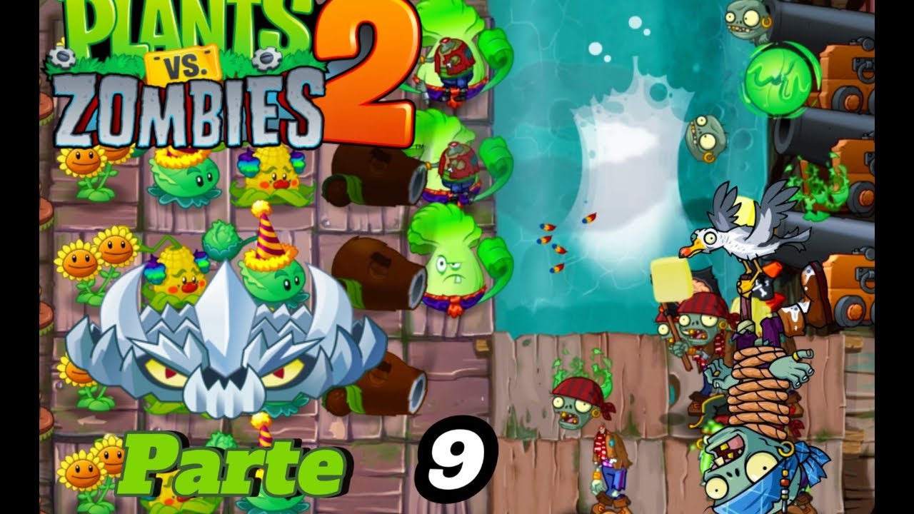 Pasando todo plantas vs zombies 2 (parte 9) - YouTube