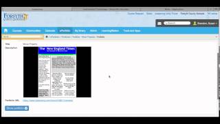 itsLearning EPortfolios