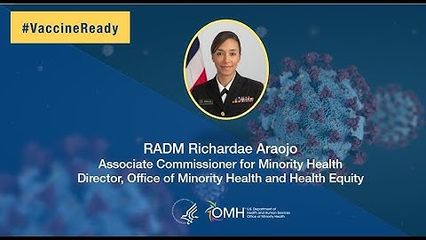 #VaccineReady: FDA Office of Minority Health