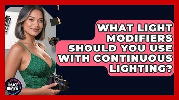 What Light Modifiers Should You Use With Continuous Lighting? - Image Review Studio