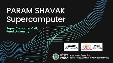 Param Shavak Supercomputer Facility @ Parul University