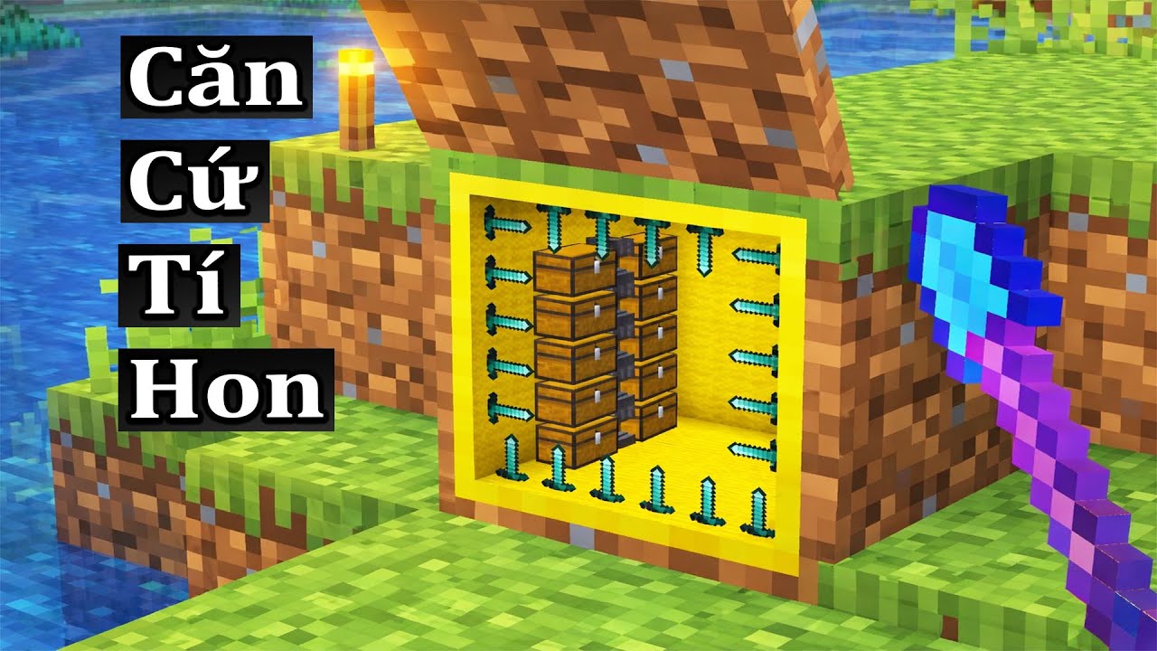 Tôi Đã Đánh Cắp Căn Cứ Bất Hợp Pháp Nhỏ Của Thằng Bạn Trong Minecraft 🤣