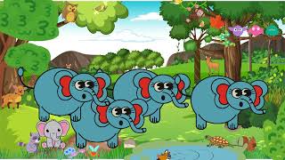 Big Big Elephant Rhyme | Best Nursery Tunes and Rhymes for Kids