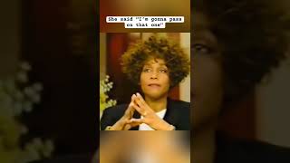 Whitney Houston struggling to name her favorite singer #whitney #whitneyhouston