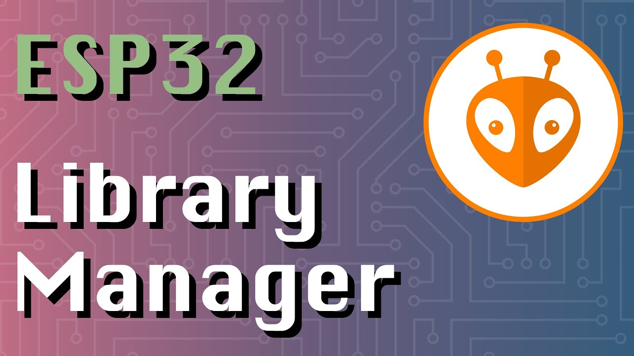 Thumbnail for video 'Programming ESP32 with Arduino - Using PlatformIO Library Manager'