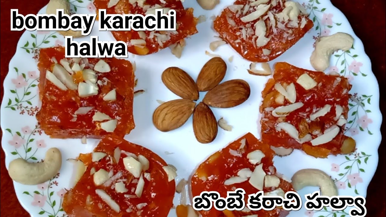 Bombay Karachi Halwa(just 10min Sweet Recipe)CornFlour Halwa Recipe