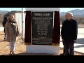 Inauguración de la Plaza Memorial 'La Mora', desde Bavispe, Sonora | Gobierno de México