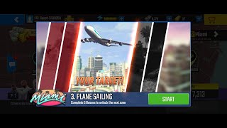 Pure Sniper Gameplay Walkthrough  - LEVEL 3 Z2 Miami BOSS SHOOT FOUR PLANE ENGINES || PLANE SAILING screenshot 2