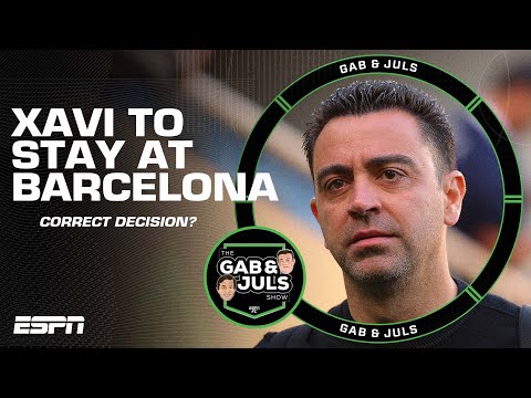 ‘IT’S BAD FOR XAVI!’ Has the Barcelona legend made the correct decision to stay? | ESPN FC