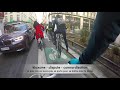 Vélo à Paris - compilation incivilités (constatées) à Paris à vélo