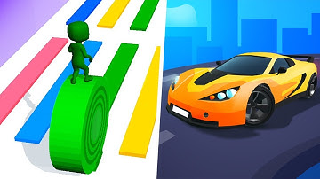 Race Master 3D Vs Layers Roll All Levels Gameplay Android iOS Speedrun 66G8QPCRR