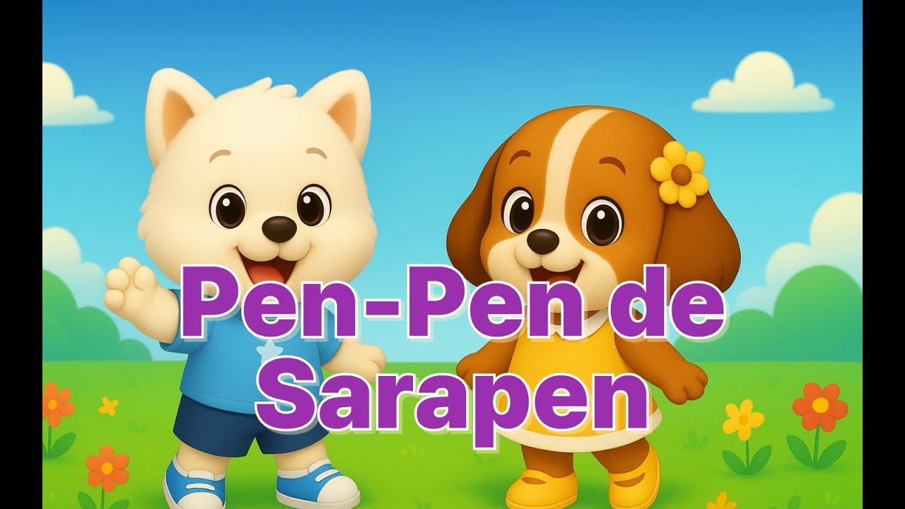 Pen-Pen de Sarapen | Веселая филиппинская детская песенка (для совместного пения)