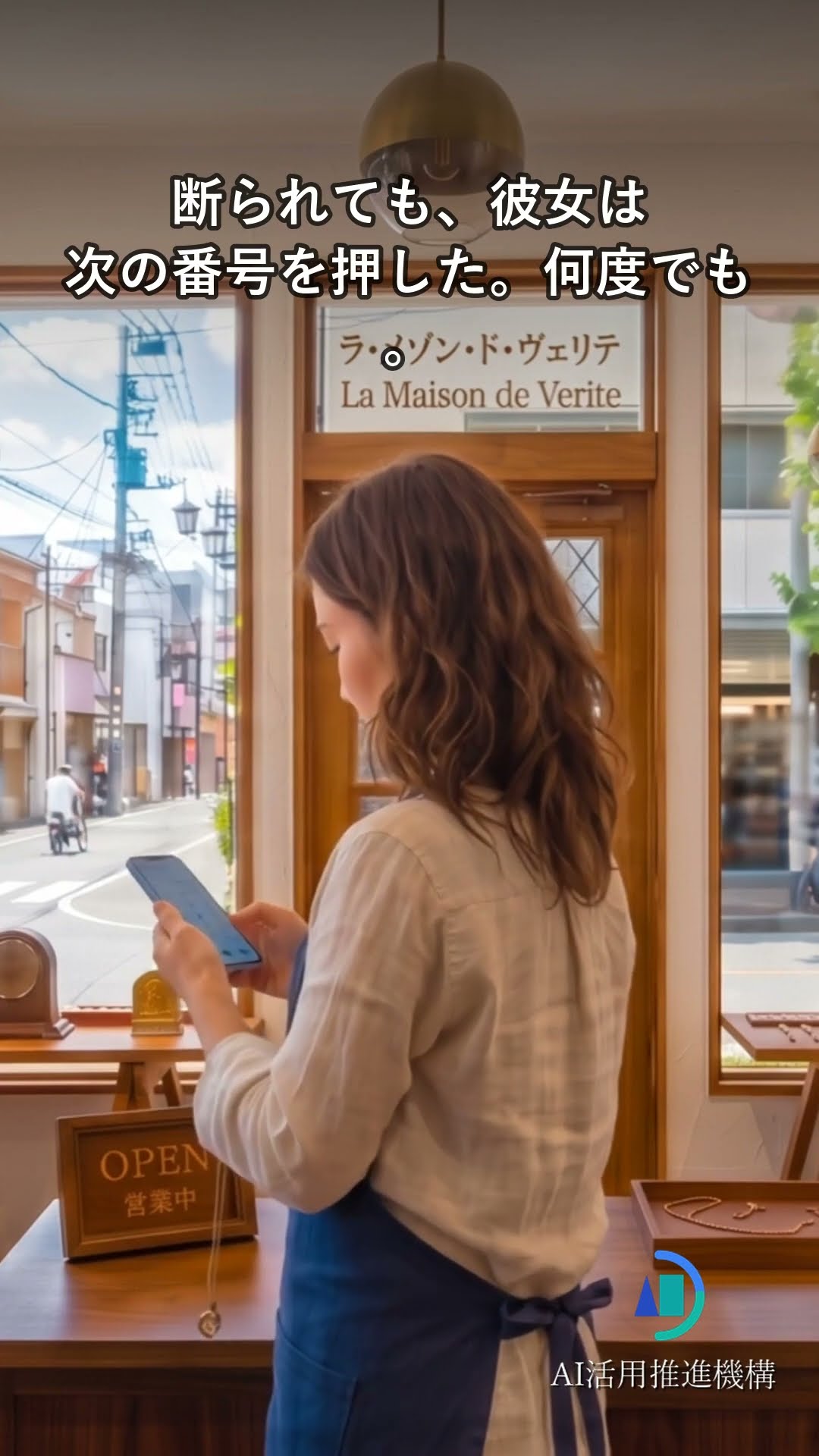 何度断られても番号を押し続けた彼女は、誰を探していた？｜空白を埋める者 #Shorts