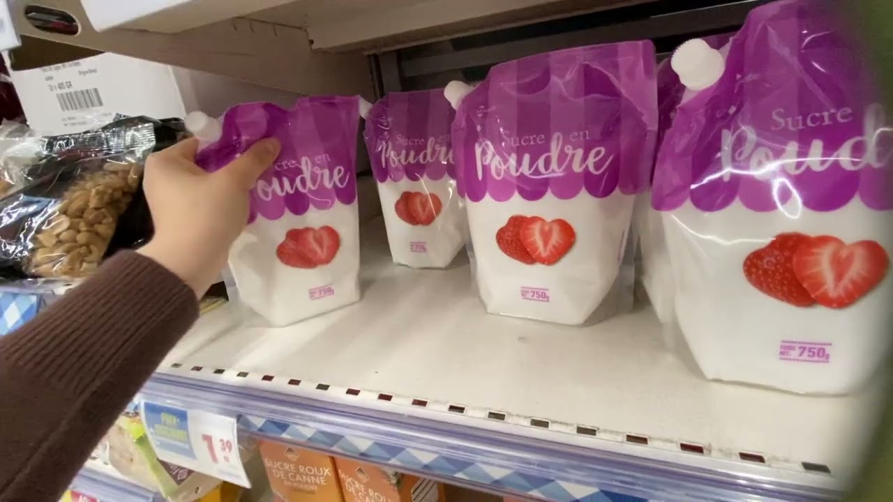 ASMR на публике - Выпрямление полок во французском супермаркете, морщины и многое другое - тихая ...