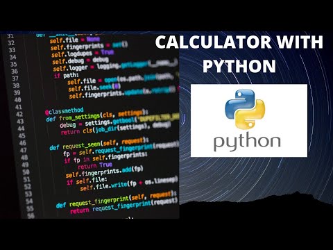 CALCULATOR WITH PYTHON | HOW TO MAKE CALCULATOR  WITH PYTHON | PYCHARM | CALCULATOR