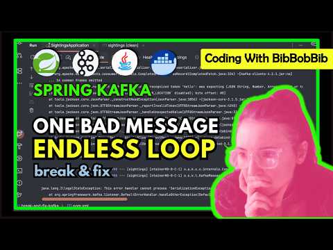 Fix the Kafka Poison Pill in Spring Boot (Endless Loop) | Coding with BibBobBib