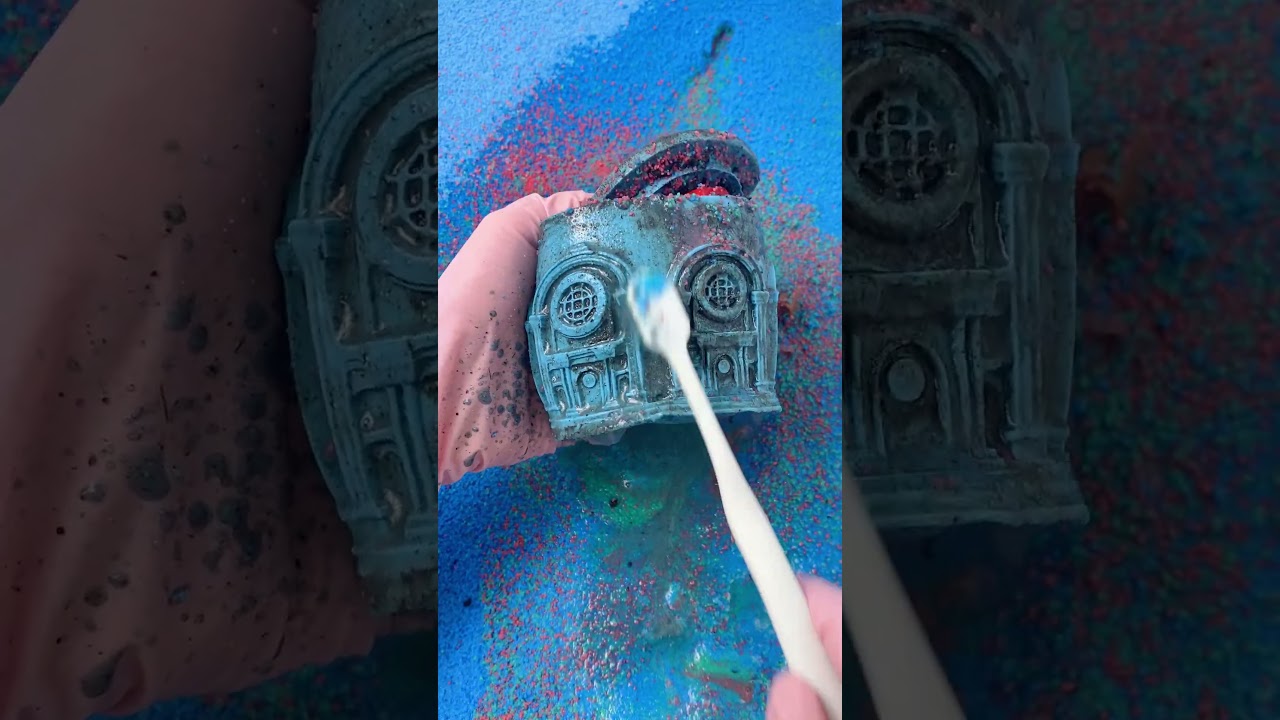 CLEANING SQUISHY ASMR🫙🫘Jar