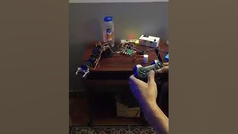 Điều khiển robot 6 bậc tự do qua Joystick