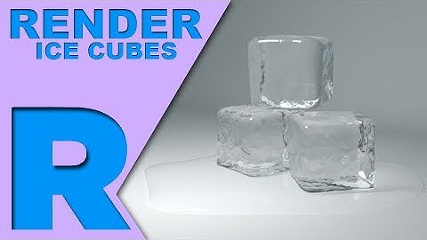 How Do I Render: Ice Cubes (Renderman & Maya)