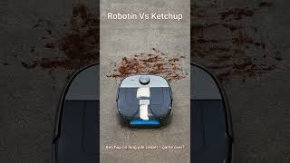 Robot Carpet Cleaner vs Ketchup Disaster #BeforAndAfter #SmartCleaning