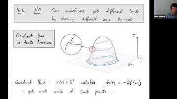 Peter Topping - Uniqueness of limits in geometric flows
