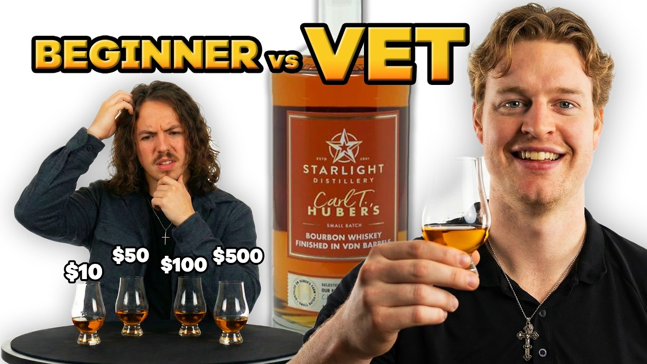Can a Beginner Tell the Difference? (Blind Whiskey Tasting)
