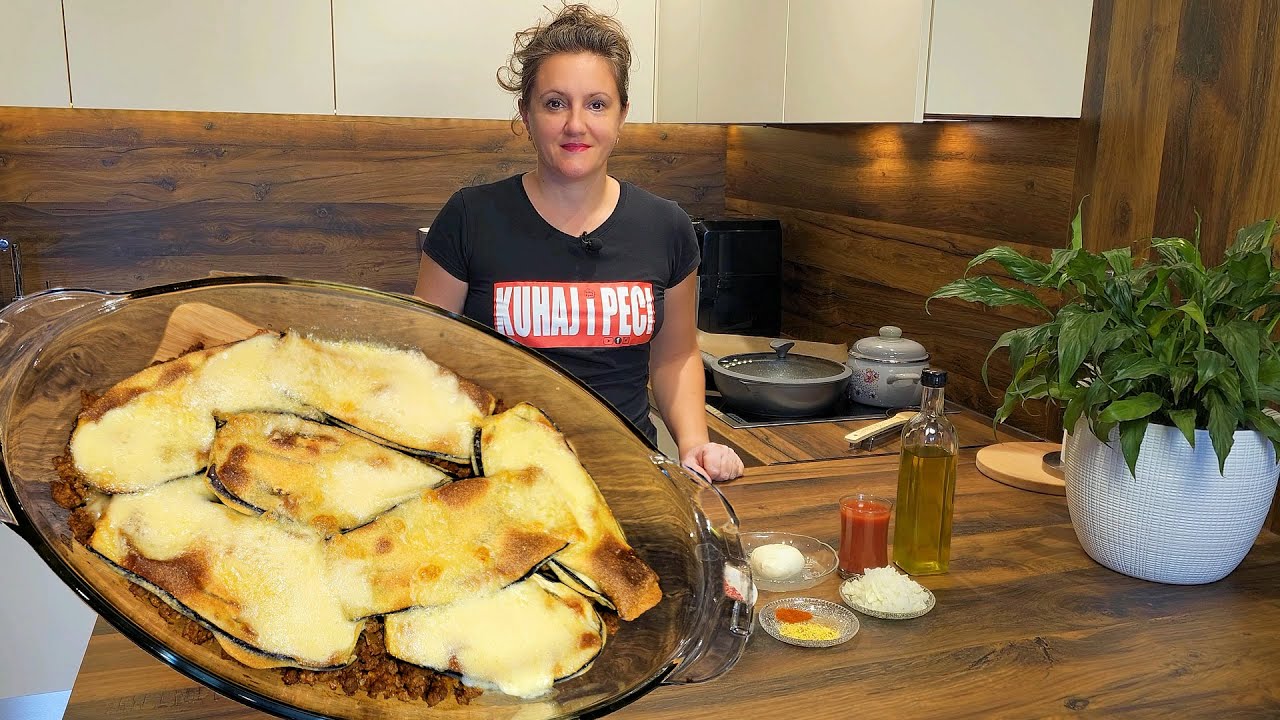 Ručak za više osoba 🍆 ukusna patlidzan musaka