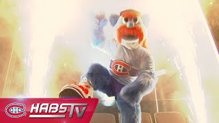 Unofficial Canadiens mascot METAL! debuts at Bell Centre