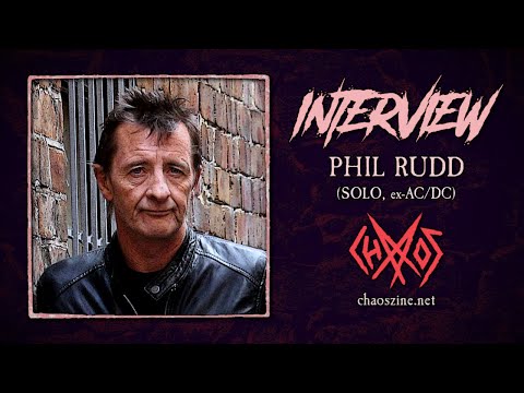 Phil Rudd (Ex-AC/DC) Interview @ Vaasa, Finland 14.4.2017