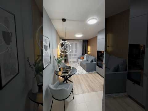 Обзор евро 2 комн. квартиры 43 метра 😍 #дизайнинтерьера #квартира #интерьер