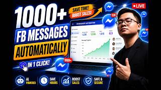 Send 1000+ Facebook Messages Automatically | Best Facebook Bulk Messaging Tool in 2026 screenshot 3