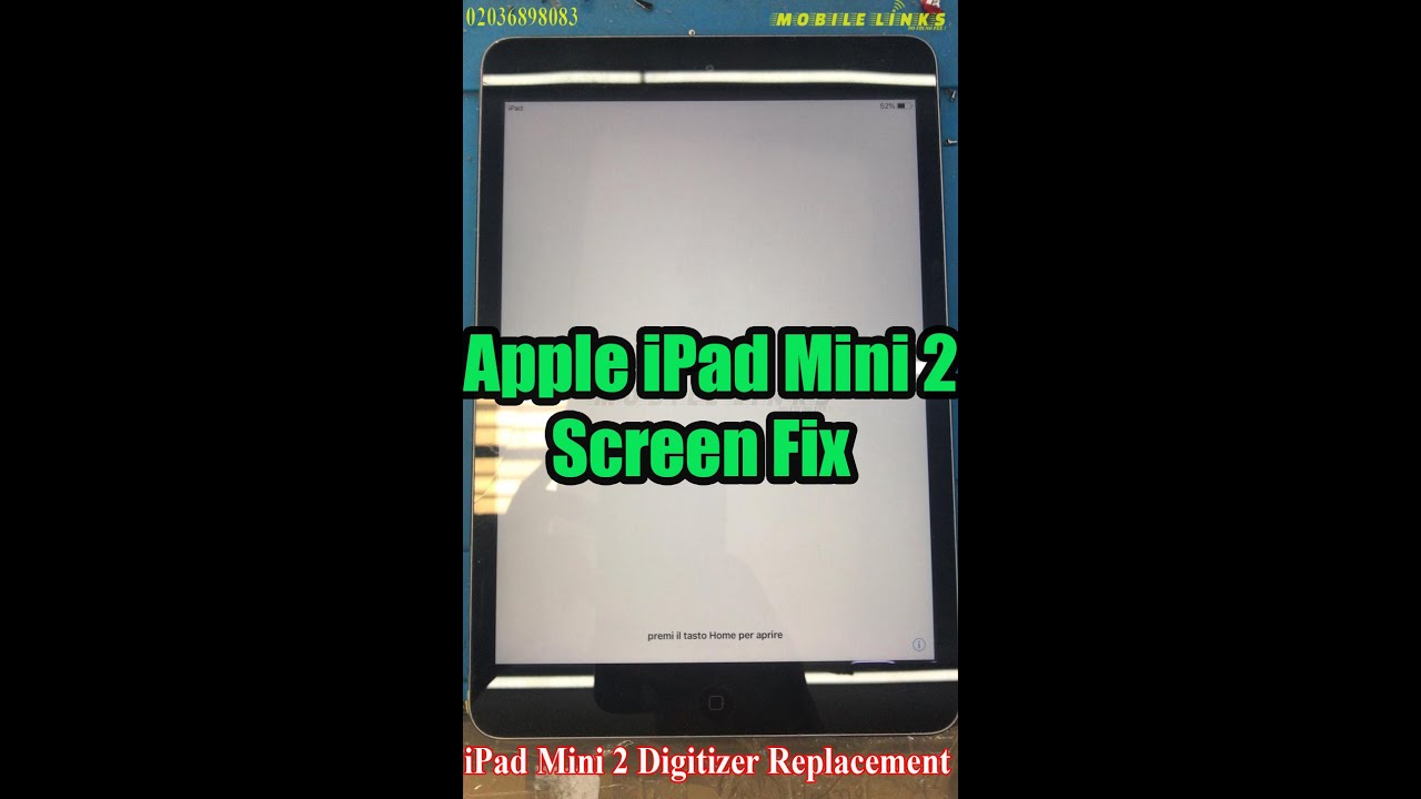 Apple iPad Mini 2 Screen Fix Near Me In East London E13 8HJ YouTube