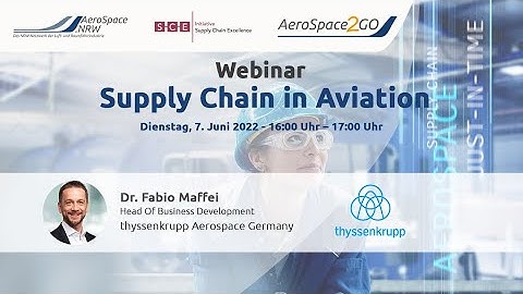 AeroSpace2GO “Supply Chain in Aviation”