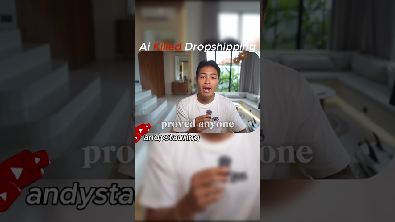 rewrite this title AI Killed Dropshipping @andystauring #shorts rewrite this title AI Killed Dropshipping @andystauring #shorts
