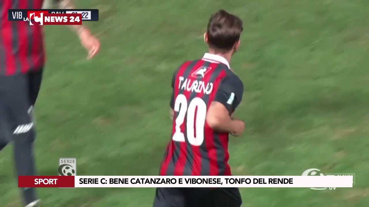 notizie del giorno SERIE C: BENE CATANZARO E VIBONESE, TONFO DEL RENDE