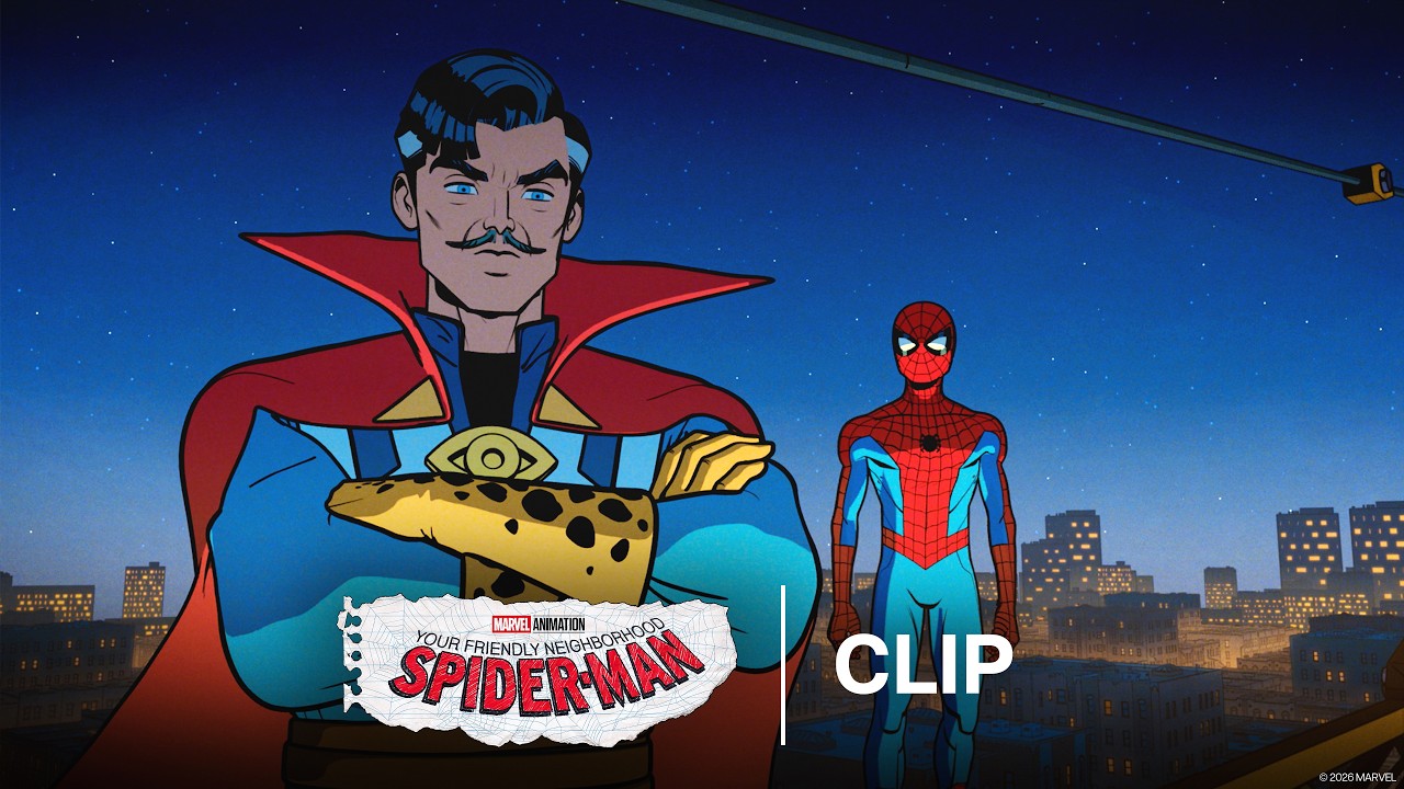 Peter and Doctor Strange's Finale Pep Talk | Your Friendly Neighborhood Spider-Man | Official Clip thumbnail