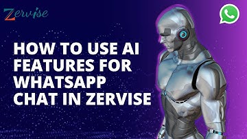 AI Chatbot on WhatsApp with Zervise 🚀 | Automate Customer Conversations