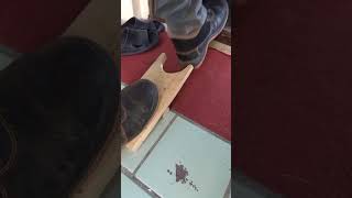 how to make a boot removal tool #shortvideo
