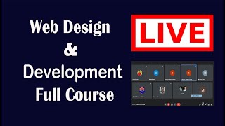 Class - 03 Web Design And Development Live class
