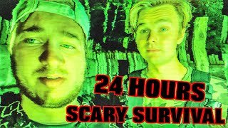 Zombie SURVIVAL Simulator IRL BASE DEFENCE! 24 Hour Challenge BTS