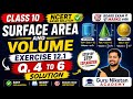 Class 10 Maths Surface Area &amp; Volume Exercise 12.1 Q4 to Q6 Solution | NCERT #maths#cbse#ncert 