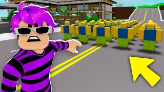 THE NOOBS INVADED BROOKHAVEN RP..