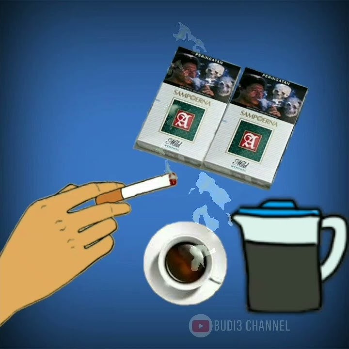story wa animasi kopi rokok