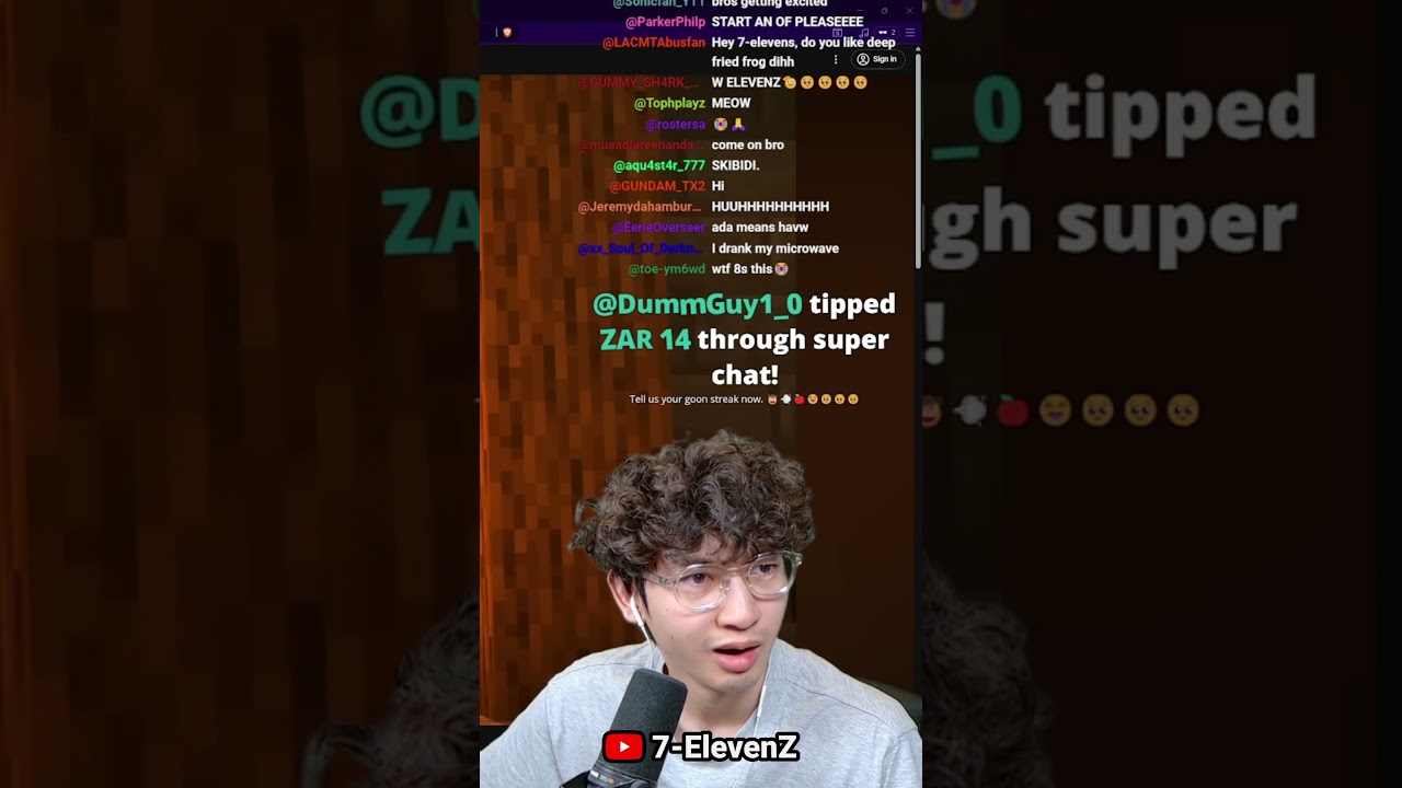 my first ever livestream 🥀