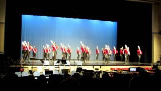 Colorguard - 2014 Lyman Winter Concert