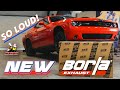 Dodge Challenger 392 Scat Pack Borla ATAK Catback Exhaust System Installation + Comparison to Stock