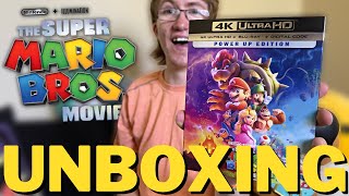 The Super Mario Bros. Movie 4K Blu-Ray Unboxing