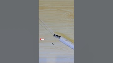 CÁCH LUỒN DÂY ĐIỆN QUA ỐNG CỰC ĐƠN GIẢN #shorts  #short